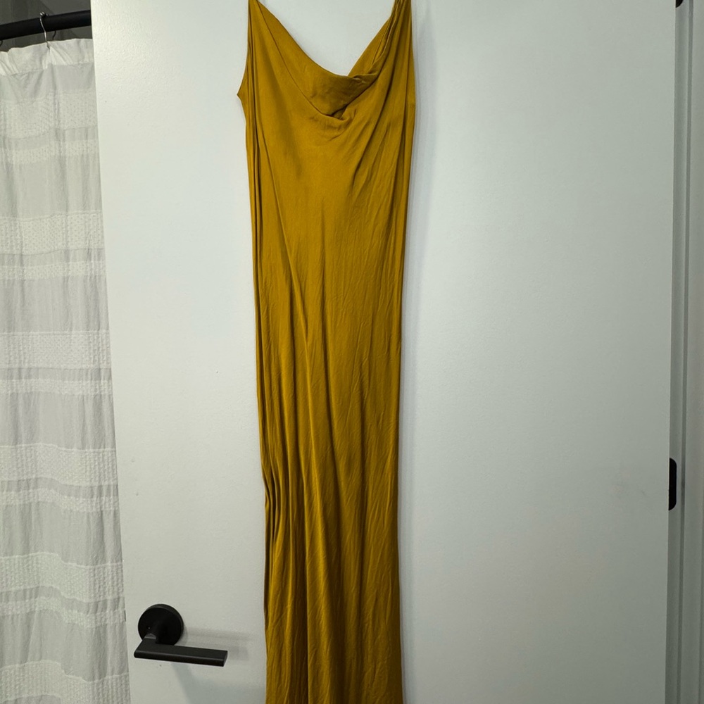 Zara Mustard Maxi Dress